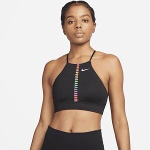 Nike women’s Indy Rainbow Ladder High neck sports bra